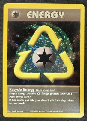 SWIRL Recycle Energy Energize Your Game League Promo Cosmos Holo Pokémon 2000 LP