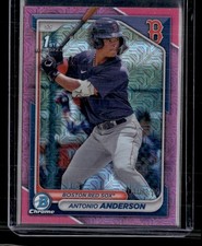 2024 Bowman #BCP-20 Antonio Anderson Chrome Prospects Mojo Pink Refractors SN