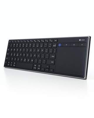 CZUR K5S Bluetooth Keyboard with Touchpad, Wireless & Wired with...