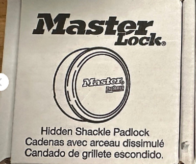 Master Lock 6271  2-7/8in. ProSeries Reinforced Hidden Shackle Padlock