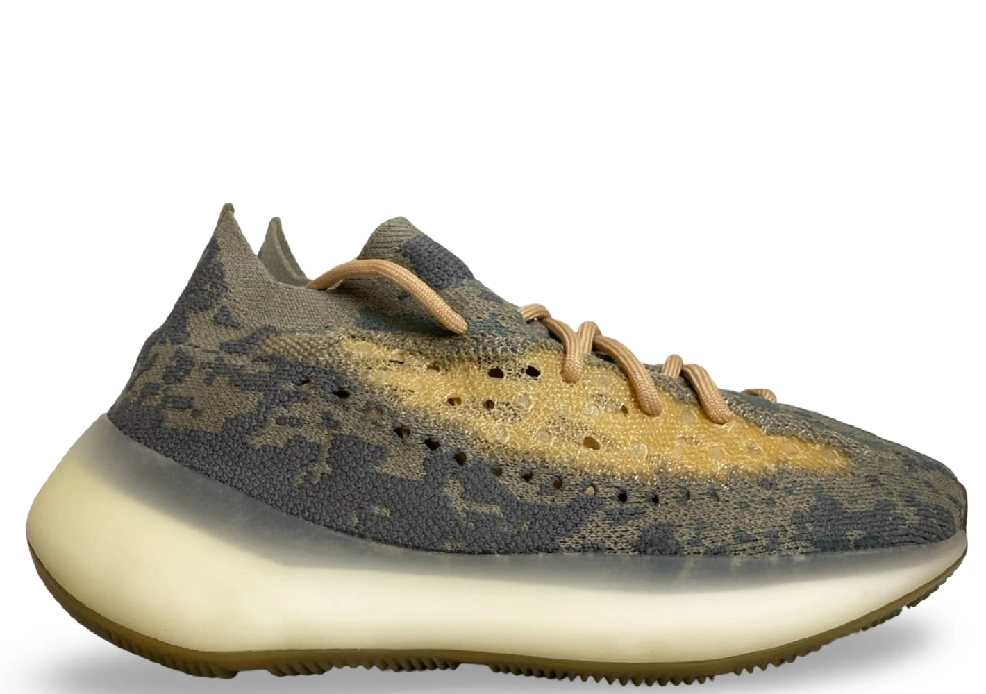 Taglia 7 INDOSSATE Adidas Yeezy Boost 380 Mist Reflective FX9846