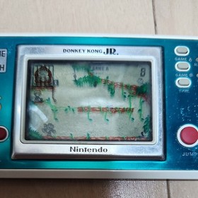 NINTENDO GAME AND & WATCH Donkey Kong Jr. New Wide 1982 Retro Game Green Japan