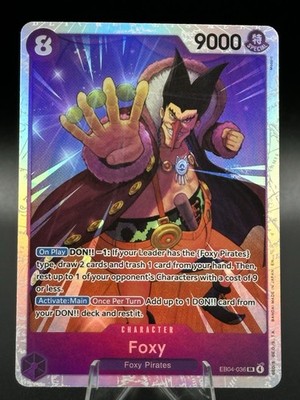 Foxy EB04-036 (SR) The Azure Sea's Seven Foil NM