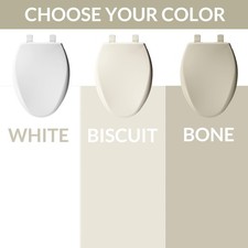 MAYFAIR 1887SLOW 006 Affinity Slow Close Removable Toilet Seat that will Never