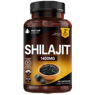 Shilajit 1400mg Nahrungsergänzungsmittel reines Himilayan Shilajit 60% Fulvosäure hochfest