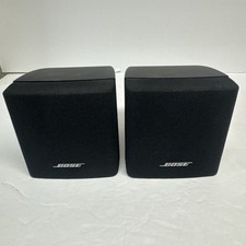 2 Bose Single Cube Speakers Acoustimass Lifestyle Mountable Satellite Surround