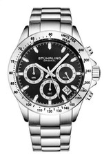 Stuhrling Original Mens Quartz Chronograph Day Date Watch Needs Battery 560