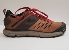 Danner Trail 2650 3" Men's Size 9.5 Hiking Shoes 61272 Brown / Red Suede Upper