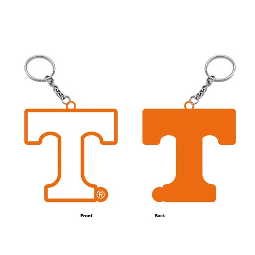 Università del Tennessee, portachiavi in gomma - Foto 1 di 3