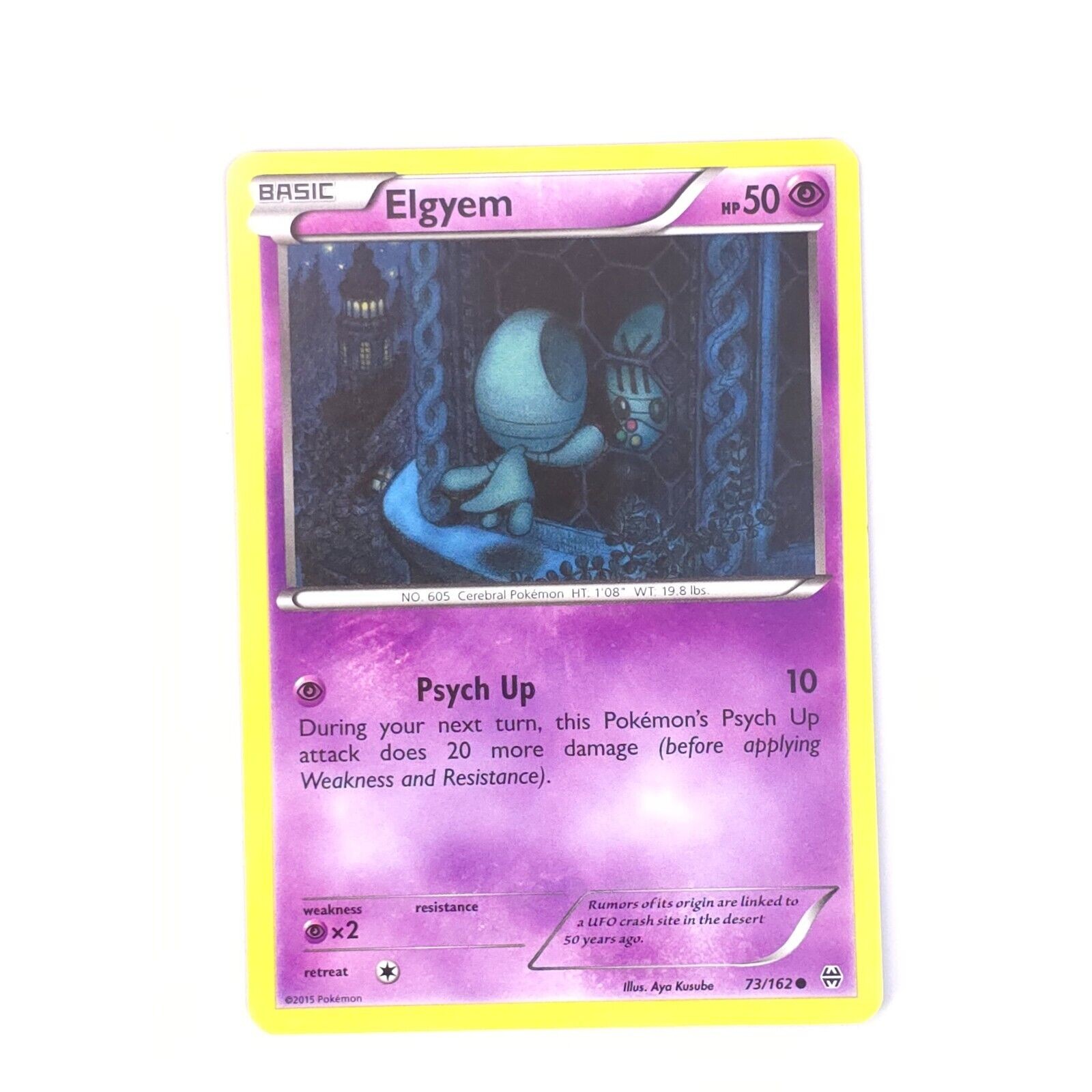 Elgyem 73/162 Pokemon XY - BREAKthrough Common NM
