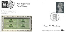 1987 Parcel Definitive, Benham D69 FDC, FDI Windsor SpHS - signed Arnold Machin