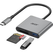 USB C SD Kartenleser Aluminium Card Reader Mi...