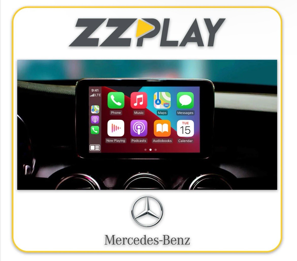 ZZ2 Wireless CarPlay/Android Auto, Camera & A/V for Mercedes & Aston Martin