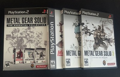 Konami Metal Gear Solid: The Essential Collection PS2 CIB SHIPS NEXT DAY TESTED