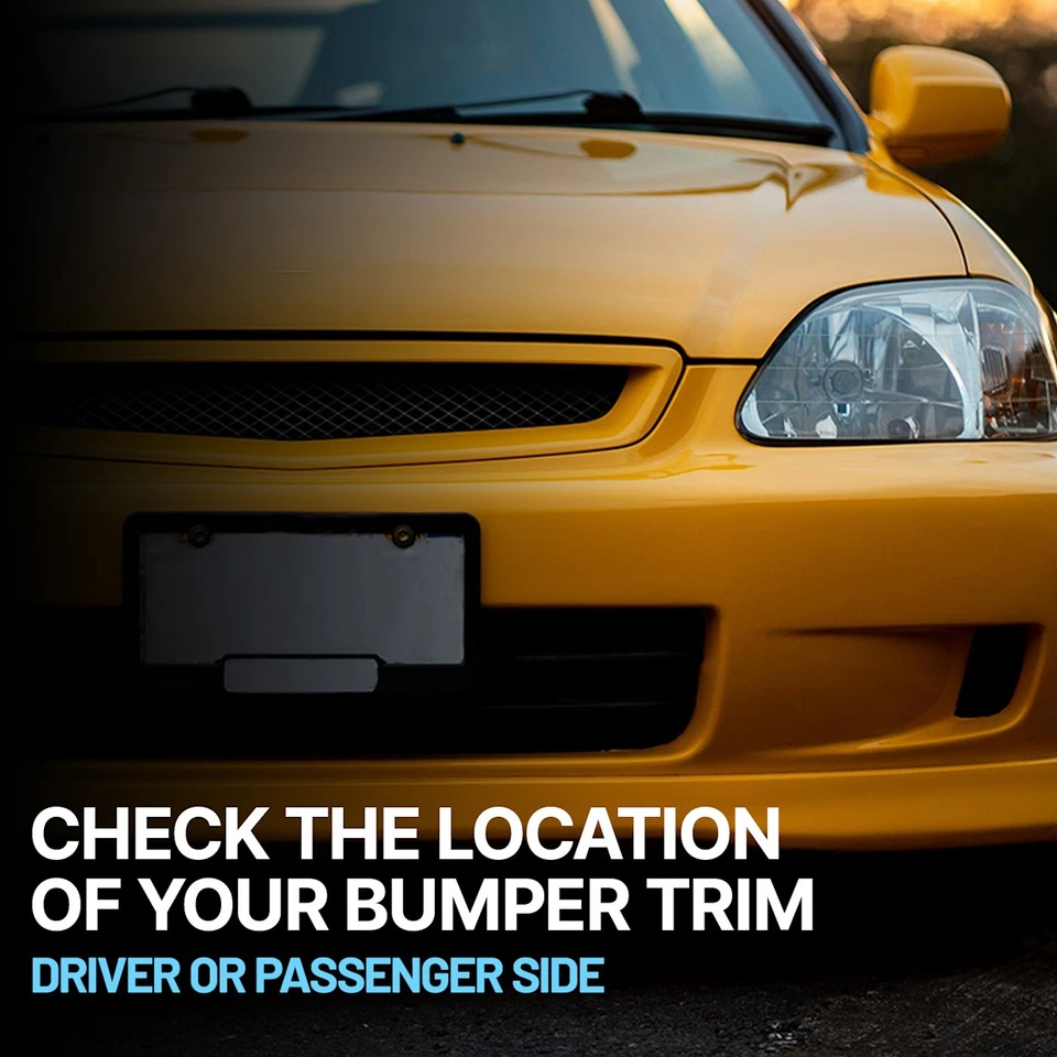 Borde de parachoques para Mercedes Benz CLK320 CLK500 2003-2005 tira de impacto lateral delantera derecha Foto 3 de 4