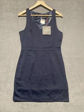 Cynthia Rowley Large Women’s Navy Blue Dress A-line NWT Sleeveless Stretch Large