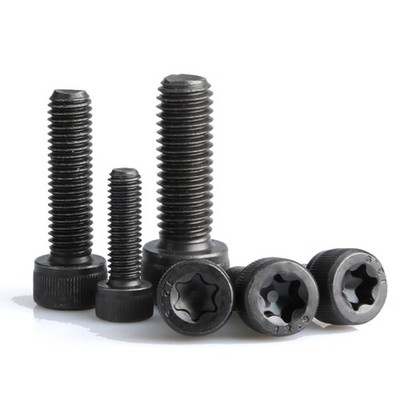 Zylinderschrauben Torx ISO 14579 TX 12.9 Schwarz M3,4,5,6,8,10,12 Zylinderkopf