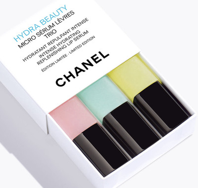 CHANEL_Hydra Beauty Micro Serum Levres Trio_11mL x 3ea SET_NIB_Tracking