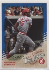 2019 Topps Update Est 1869 Blue George Foster #EST-4 0nr3