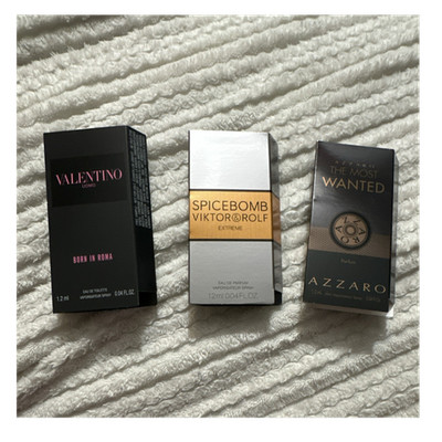 Valentino Uomo Born In Roma EDT + Spicebomb Extreme EDP + Most Wanted Parfum