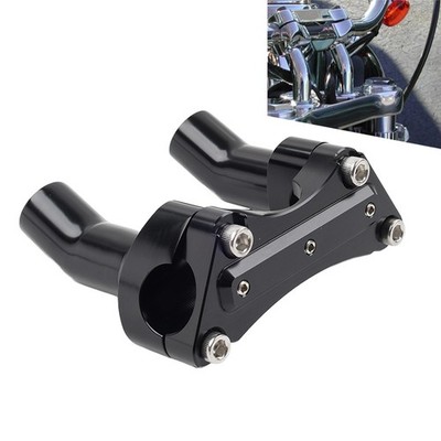 4'' Lenkererhöhungen, obere Klemme für Harley Tour Super Sport Glide Softail