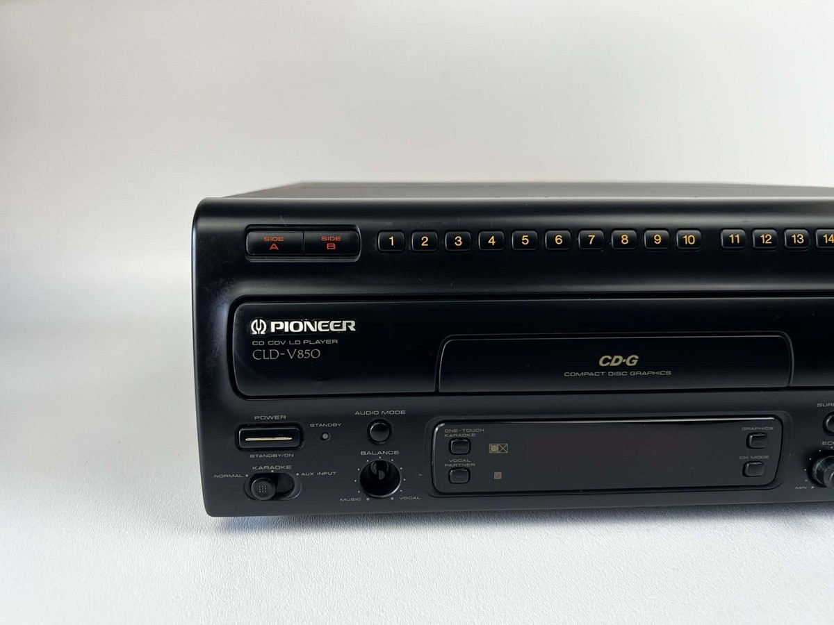 Pioneer CLD-V850 Laser Karaoke CD LaserDisc Player(NO REMOTE)READ