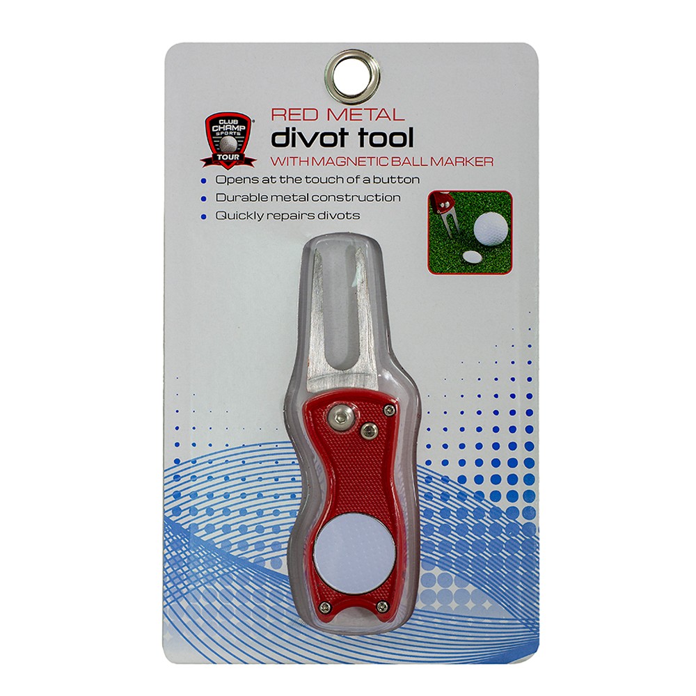 НОВЫЙ инструмент Club Champ для разборки металла с магнитным шариковым маркером - Красный