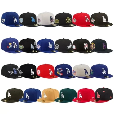 New Los Angeles Dodgers Era 59FIFTY Fitted Hat MLB Baseball Cap