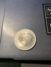 2 DM Münze 1969 Prägung  J von 1949-1969 Konrad Adenauer