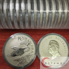 Australia, 2026, 1 Troy Oz (31.1 g, 99.99% Ar), kookaburra, Silver Bulion Coin