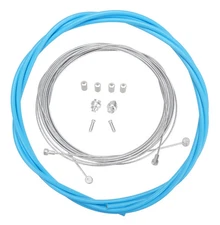 Bicycle Brake Cable Kit for Drop Bar Road - LIGHT BLUE