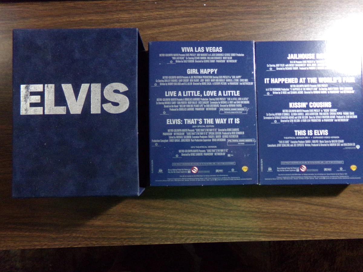 25+ Elvis Presley Collector's Edition DVDs & Blu-ray Discs for