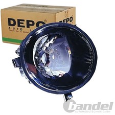 DEPO H4 SCHEINWERFER RECHTS SCHWARZ PASSEND FÜR VW LUPO | 441-1135R-LDEM2