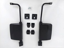 Pair Black Side Mirrors For Mitsubishi Pajero Montero 1982-1991 Mk1 Pair Black Side Mirrors For Mitsubishi Pajero Montero 1982-1991 Mk1