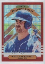 2019 Donruss Optic Diamond Kings Red Pandora Prizm 70/99 Whit Merrifield #10 6ks