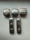 Bel Air Mint - 5 x 20 Grams .999 Silver Bars - 100 Grams Total