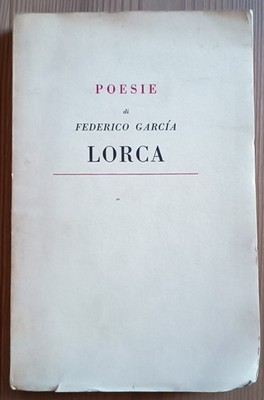 Gedichte. Federico Garcia Lorca (Guanda. 1953 4. Auflage)