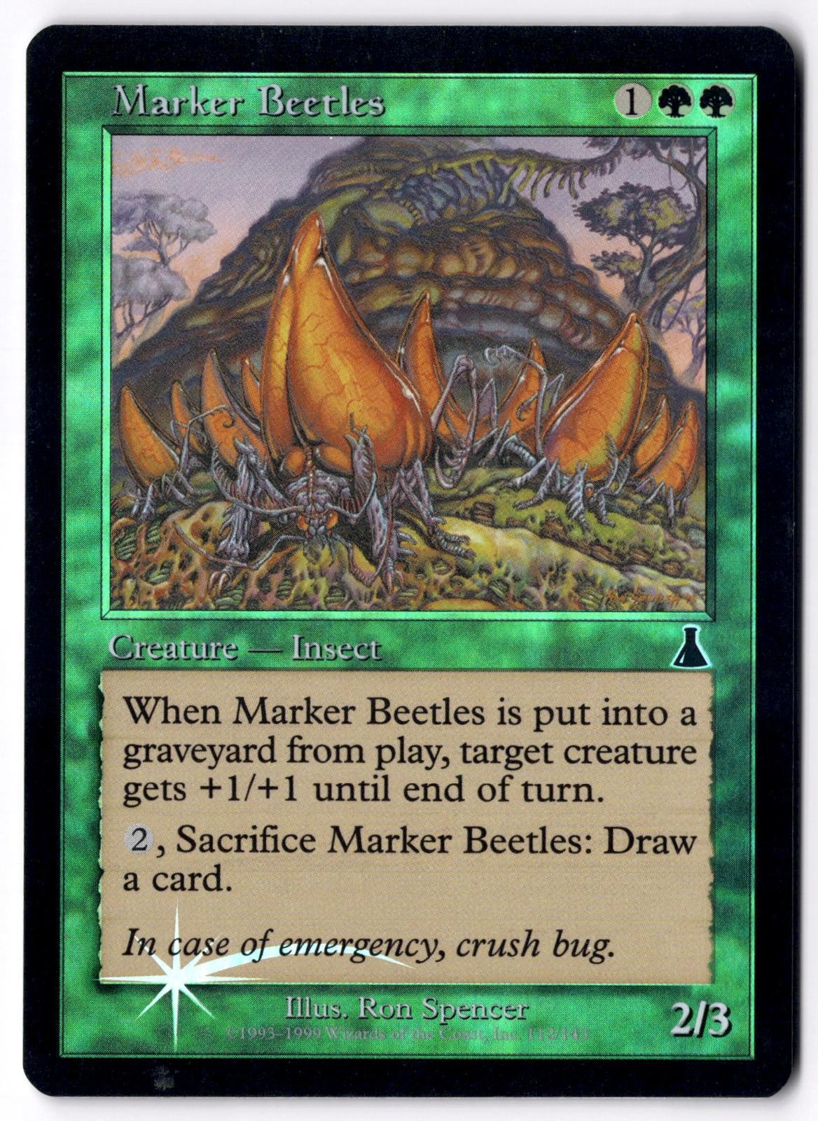 Marker Beetles UDS 112 Magic: The Gathering Foil C NM