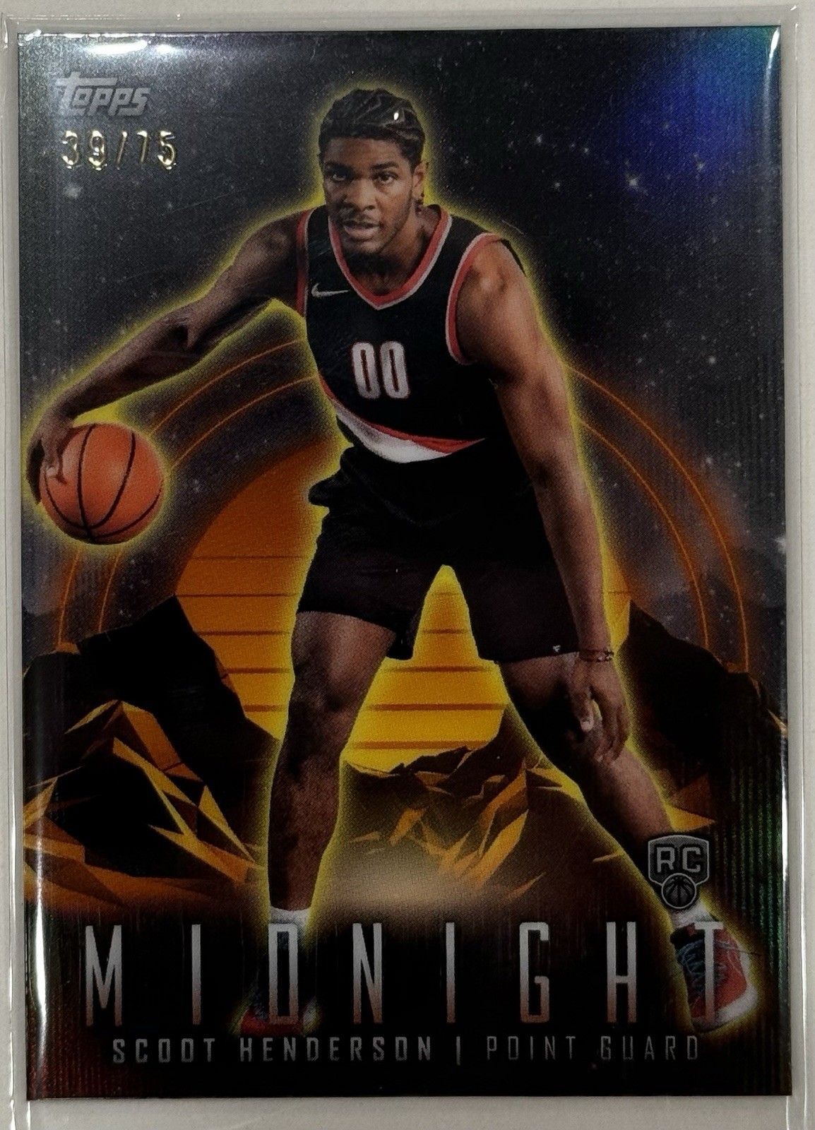 2023-24 Topps Midnight Dusk /75 - SCOOT HENDERSON Rookie RC #75 | Blazers 🔥