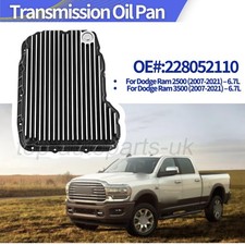 Fit 2007-2021 Dodge Ram 6.7 Cummins Diesel 68rfe Transmission Oil Pan Aluminum