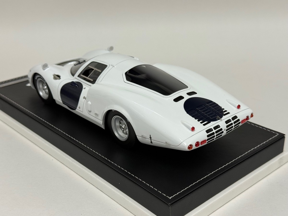 1/18 AB Models Ferrari 365 P2 White Elephant Press Version Limited