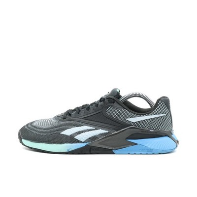 Reebok Damen Nano X2 Sneaker EU 38.5 Schwarz Blau GZ0883 Textil Mesh Synthetik