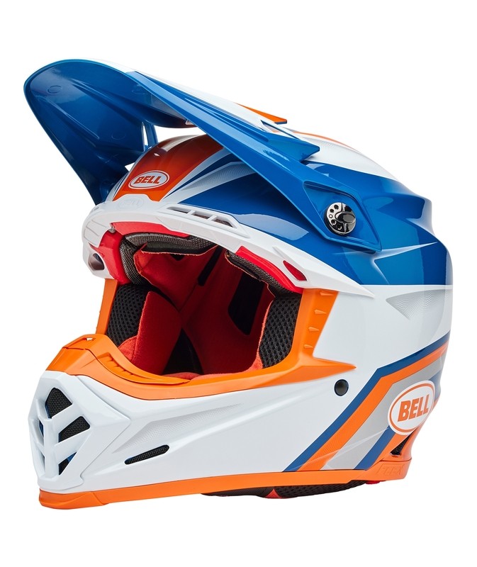 Casque intégral BELL Moto-9S Flex avec finition vernie haut de gamme