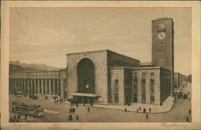 Ansichtskarte Stuttgart Hauptbahnhof 1924 (9843)