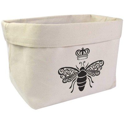 Große ''Bienenkönigin'' Canvas Organizer/Aufbewahrungstasche (OR00003063)