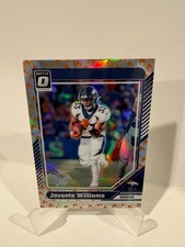 2024 Donruss Optic Javonte Williams Fire Emoji