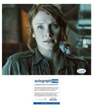 Bryce Dallas Howard "Terminator Salvation" AUTOGRAPH Signed 8x10 Photo ACOA