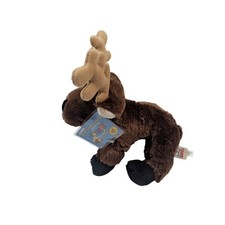 Ganz Webkinz Reindeer HM137 Brown Plush Stuffed Animal with Sealed Code Tag 9in