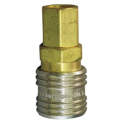 HANSEN 1200 Quick Connect,Socket,1/4'' Body,3/8''-18 31C965
