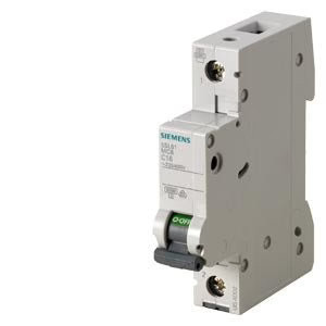 Siemens 5SL6120-7 Miniature Circuit Breaker 1P 20A C 6kA